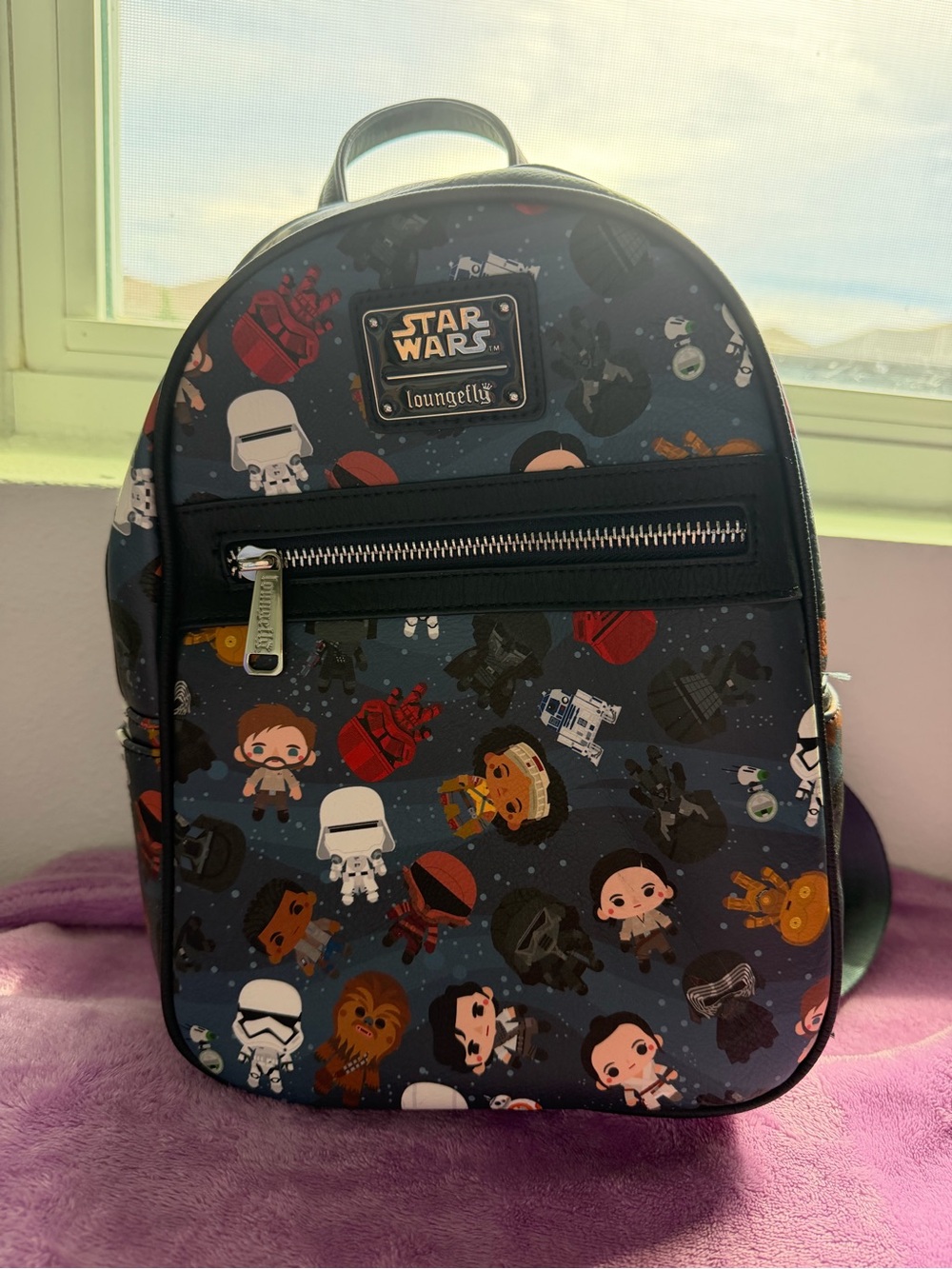 Disney Star Wars Character Loungefly Backpack